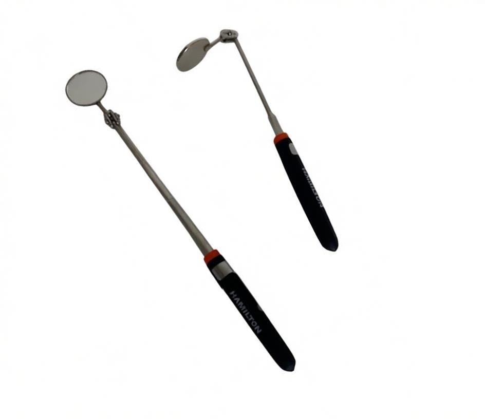 Espejo telescópico extensible