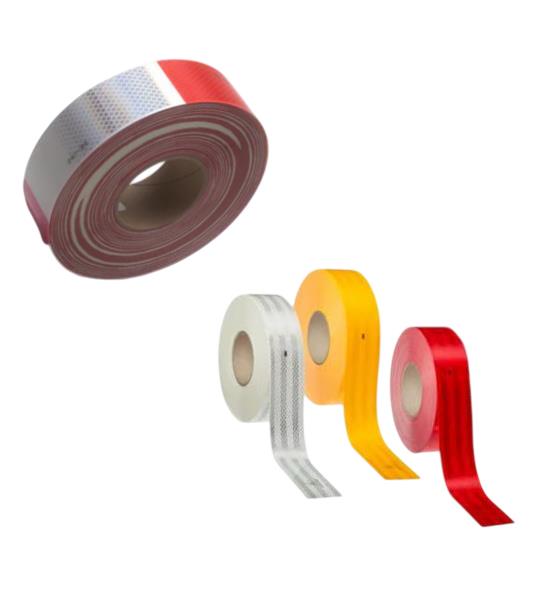 Cinta reflectiva vial